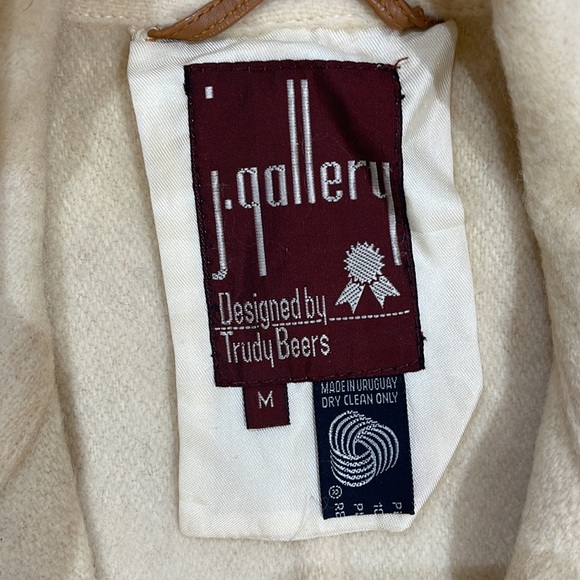 Vintage 60s J.Gallery wool coat By Trudy Beers - Picture 5 of 8